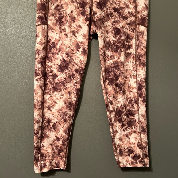 NWT Calvin Klein Sz XL Marble Compression High Waist 7/8 Tights Leggings! - Picture 3 of 13